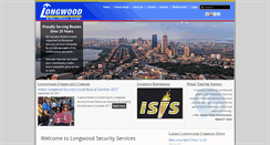 Desktop Screenshot of longwoodsecurity.com