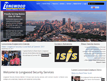 Tablet Screenshot of longwoodsecurity.com